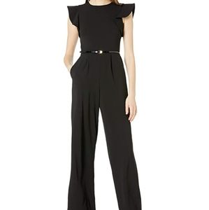 Calvin Klein Belted Jumpsuit